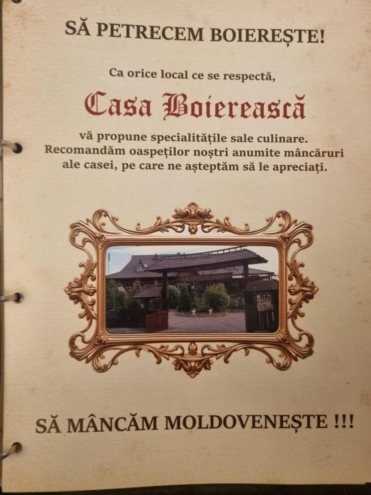 Casa Boiereasca Hotel Iasi Luaran gambar